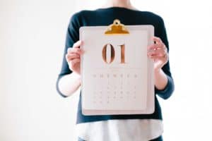Tips to increase productivity - schedule your organizing time