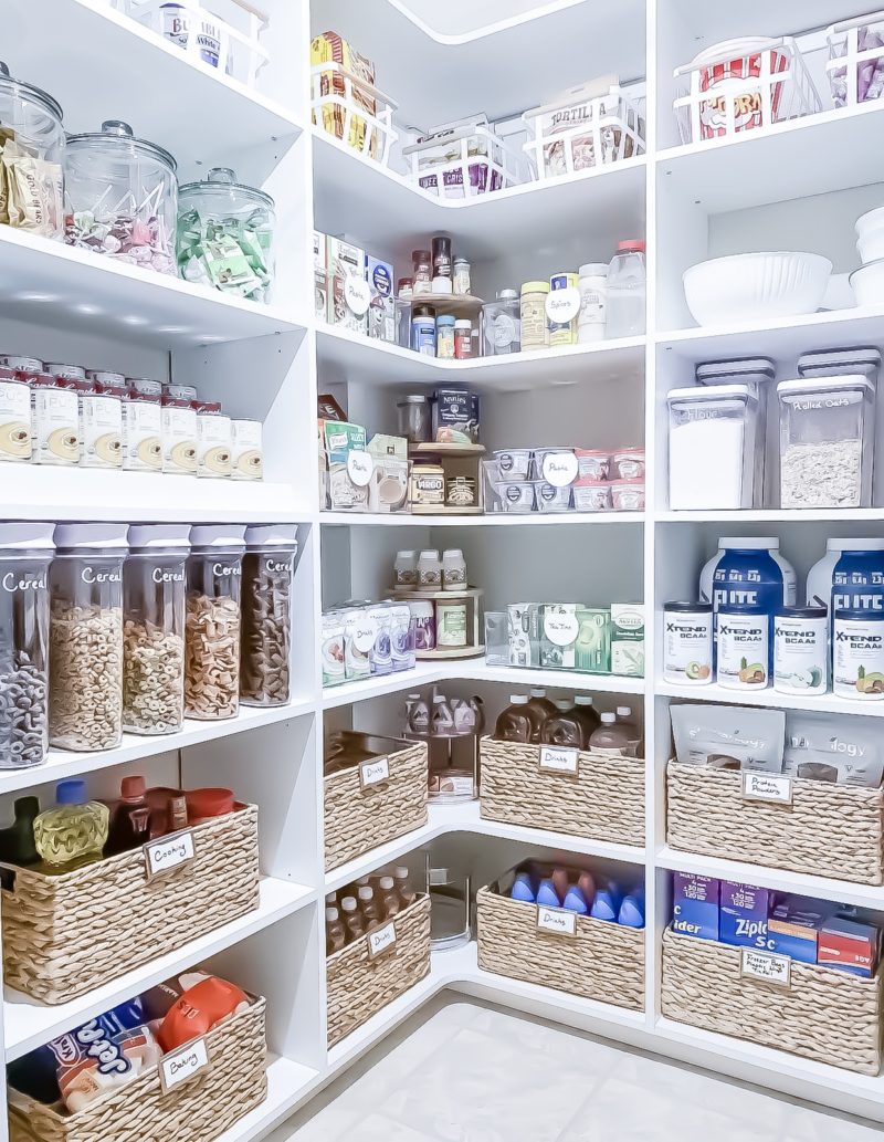 Above: a beautifully designed pantry by Gilat Tunit of The Project Neat - theprojectneat.com
